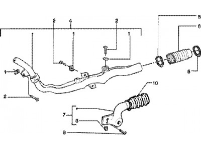 Σωλήνας ψύξης ιμάντα-σωλήνας εισαγωγής